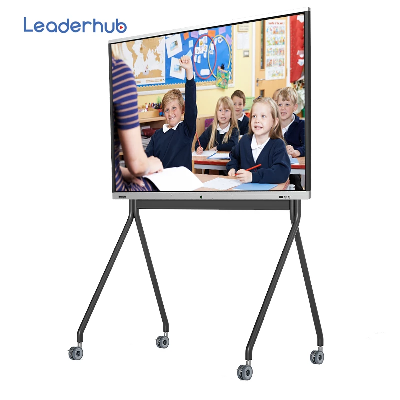 The interactive board makes the classroom full of interactivity and interest