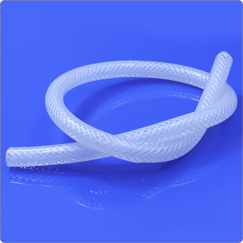 Customizable High Quality Braided reinforced Food grade Silicone Hose Pipe