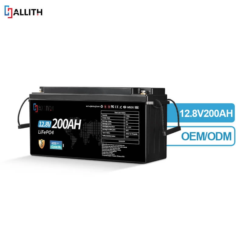 12V 200AH Power lithiová baterie LiFePO4 Battery Pack