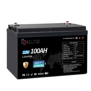 12V 100AH LiFePO4 Battery Pack Iron Phosphate Lithium Battery