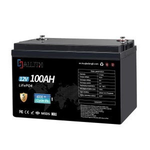 12V 100AH LiFePO4 Battery Pack Iron Phosphate Lithium Battery