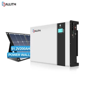 51.2V 200Ah Powerwall Battery Solar Battery Pack Built-in Smart BMS