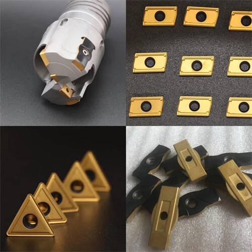 Carbide Inserts of Deep Hole Drills Indexable BTA Drilling Tools Customized
