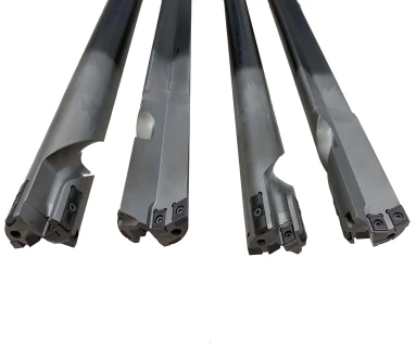 3inserts with 2pads Diameter30-60mm  Indexable gun drill