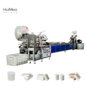 Factory Price Automatic Production Line Ear Cleaning Stick Cotton Swab Drying Making Machine Cosmetic Cotton Buds Machine