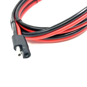 10AWG Quick Disconnect SAE Battery Cable to O Ring Terminal Connectors Harness