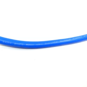 600V 200 degrees centigrade silicone rubber cable assembly for motor power