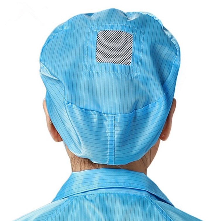 Polyester ESD Caps Antistatic cleanroom caps