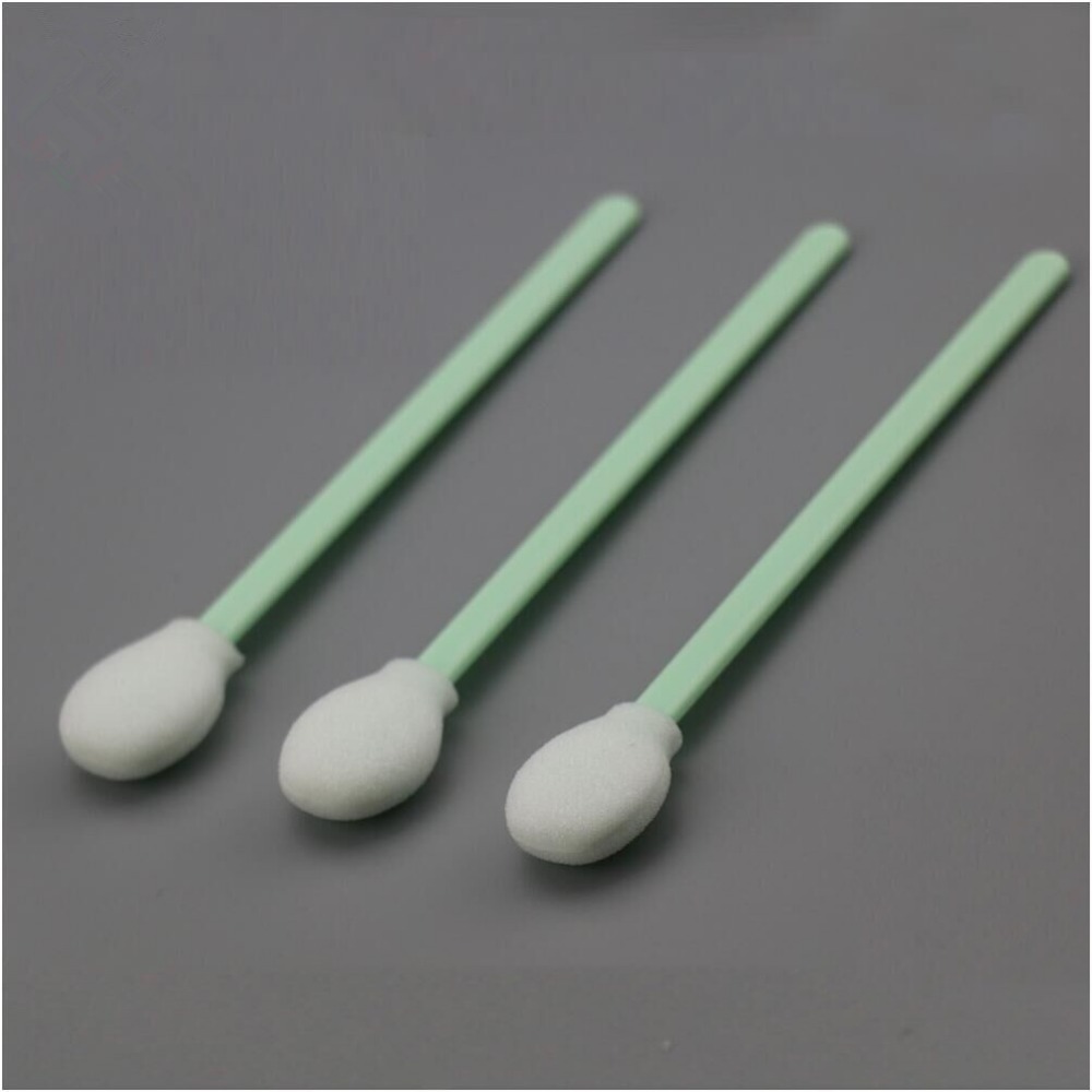 Sterile antistatic cleaning cotton swabs