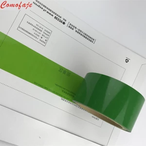 Tamper evident security void tape