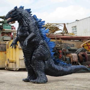 Adult Kids High Quality Realistic Walking Godzilla Costume