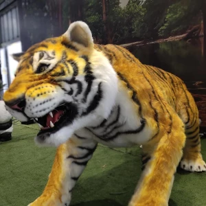 Animatronic Realistic Vivid Popular Stage Show Artificial Indoor Tiger