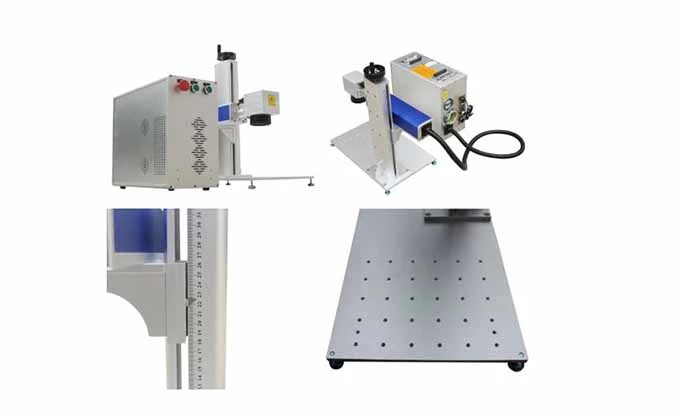 Metal Plate Fiber Laser Equipment For Marking Metal And Non Metal Materials
