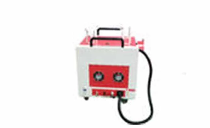 Red Fiber Laser Cleaning Machine For Tire Mold , Portable Laser Rust Removal Tool