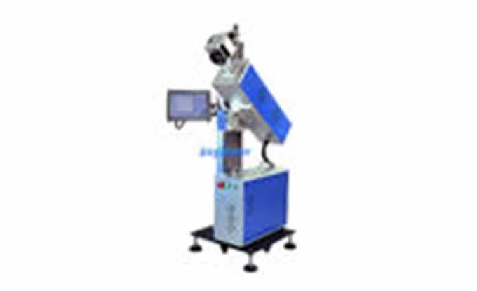 Desktop 50W 3D MOPA CO2 Fly Laser Marking Machine For Metal