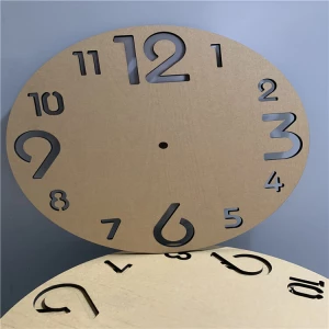 MDF clock panel photo etched clock shim decorative metal clock
