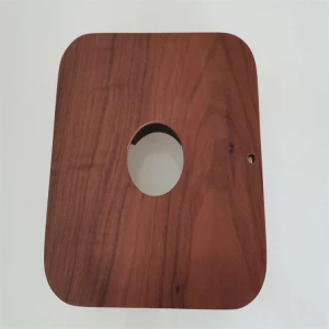 Customized American Walnut Wooden Base for Consumer Electronics Wood Parts