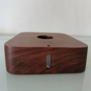 Customized American Walnut Wooden Base for Consumer Electronics Wood Parts