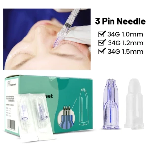 beauty skin tightening injection mesotherapy 3 pin multi needle