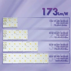 72.2x49.5mm PCB With 2x2 LumiLEDs 5050 LEDs Module For Street Lighting 20925