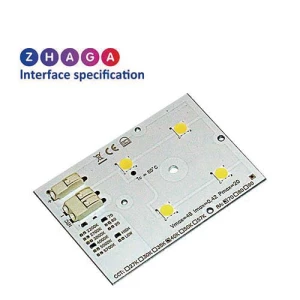 72.2x49.5mm PCB With 2x2 LumiLEDs 5050 LEDs Module For Street Lighting 20925