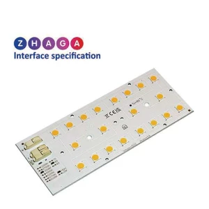 121.4x49.5mm PCB with 10x2 LumiLEDs 5050 LEDs module for Street Lighting 21079