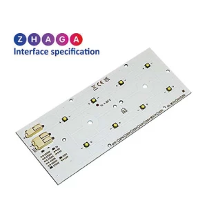 121.4x49.5mm PCB With 2x4 MANKUN 3535 LEDs Module For DC24V 25W Outdoor Lighting 20955