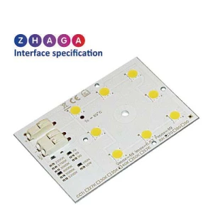 72.2x49.5mm PCB With 8x1 LumiLEDs 5050 LEDs Module For 13W DC48V Street Lighting 20941