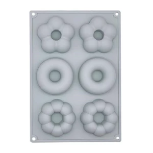 Non-stick food grade silicone mold for donut baking