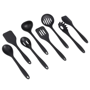 Non-stick heat resistant silicone kitchen cooking utensils set