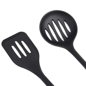 Non-stick heat resistant silicone kitchen cooking utensils set