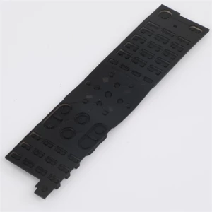 Silicone rubber keypads for TV remote controller