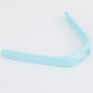 Silicone rubber wrist strap wristband for Mi band