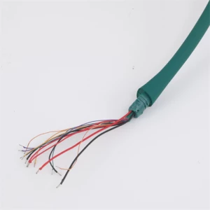 Silicone rubber flex pcb cable high pressure overmolding