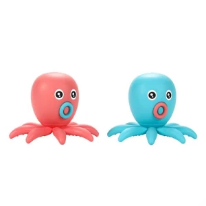 Silicone octopus bath floating squirting toys for kids