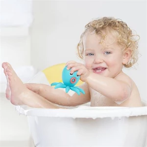 Silicone octopus bath floating squirting toys for kids