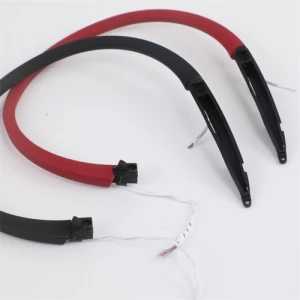 Silicone plastic cable covermolding electronics parts