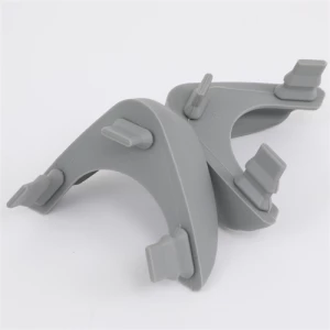 Silicone rubber parts holder for iron