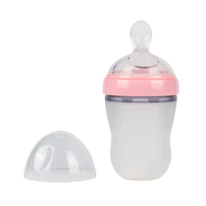 Baby food Feeder,silicone squeeze feeding bottle for infant