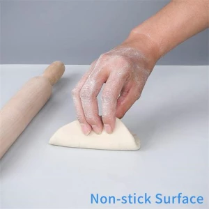 Silicone baking mats for pastry rolling dough