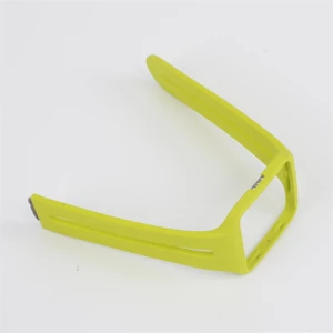 Silicone overmolding metal frame smart watch bands