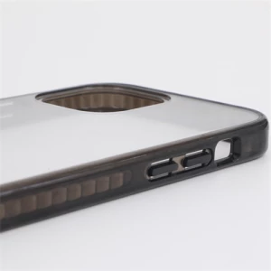 Highy transparent silicone PC shockproof case compatible with iPhone 14pro