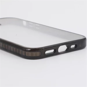 Highy transparent silicone PC shockproof case compatible with iPhone 14pro