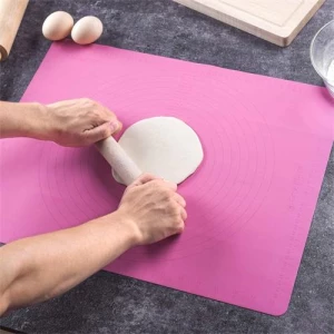 Silicone baking mat for pastry rolling dough mats with measurements