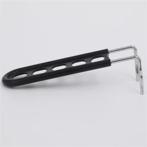 Silicone rubber overmolding metal handle