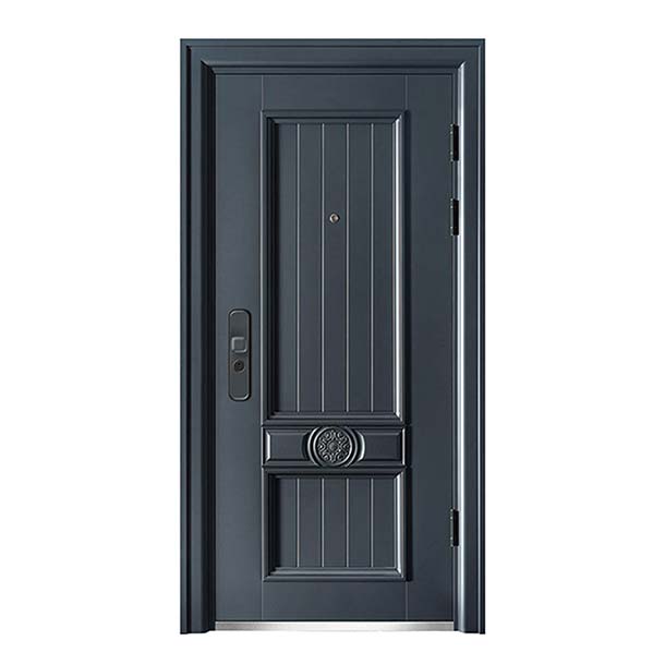 Modern Indigo Minimalist Security Doors - Elegant and Secure Solutions