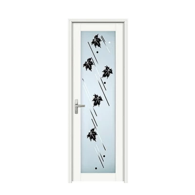 Stylish and Durable Decorative Waterproof Aluminum Glass Bathroom Door