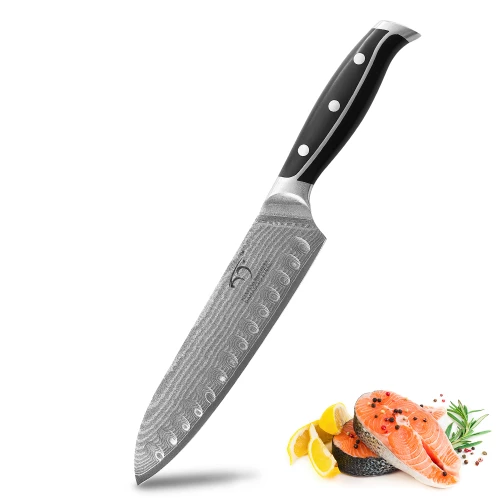 Best Choice Restaurant Kitchen Chef Knife Japanese Damascus Santoku Knife