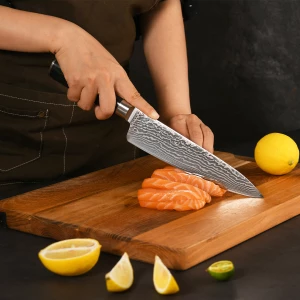 8 inch Professional Damascus Steel 67 Layers Kitchen Knife Butcher Knife Chef Knife with Micarta Handle