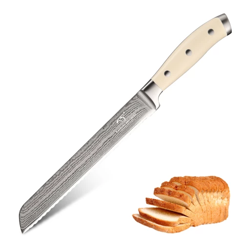 8 inch  Bread Knife and Cake Slicer with ABS Handle Birthday  Cake Knife for Slicing Breads Cakes